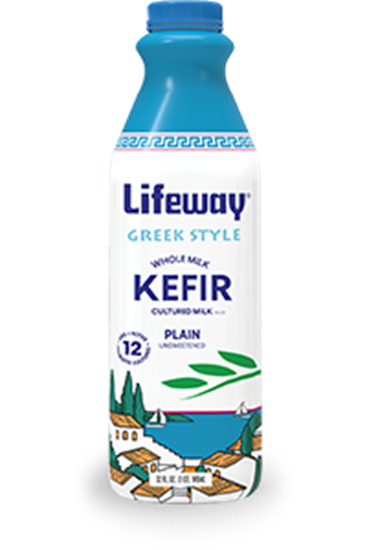 Picture of Lifeway Greek Style Plain Whole milk