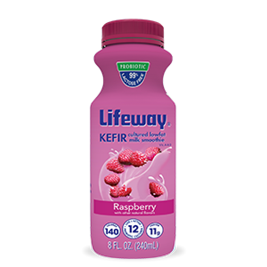 Picture of Low Fat Kefir Raspberry 8 oz