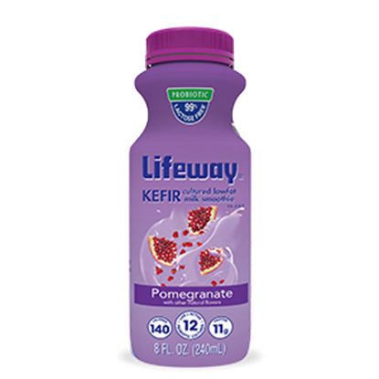 Picture of Low Fat Kefir Pomegranate 8 oz.