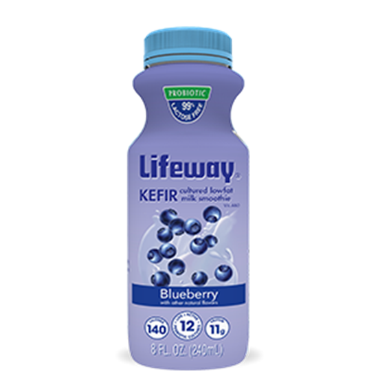 Picture of Low Fat Kefir Blueberry 8 oz.