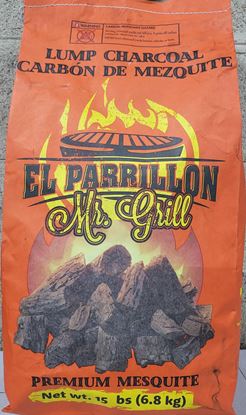 Picture of El Parrilon Mr. Grill - Lump Charcoal 15 lbs.